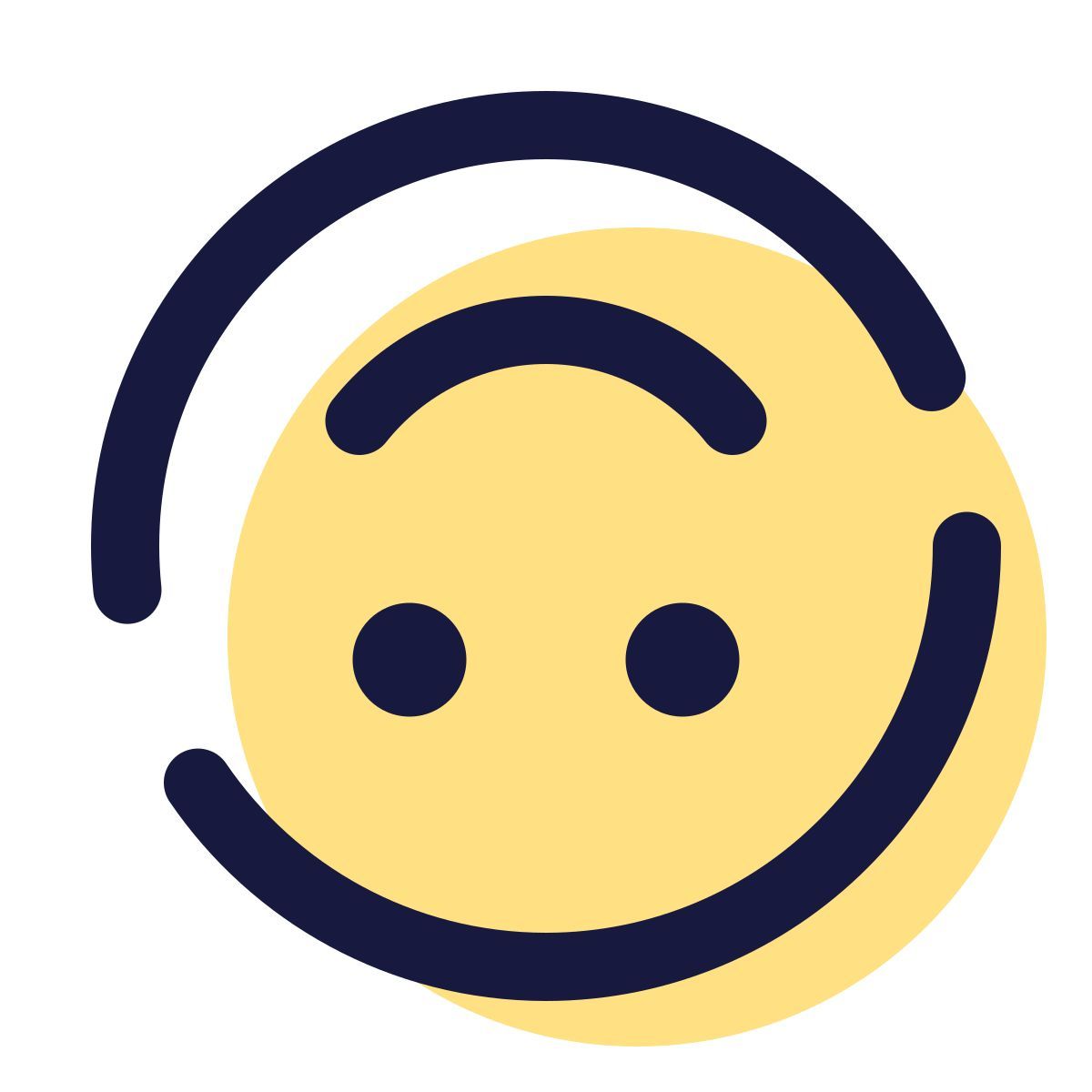 pulsar color style upside down icon