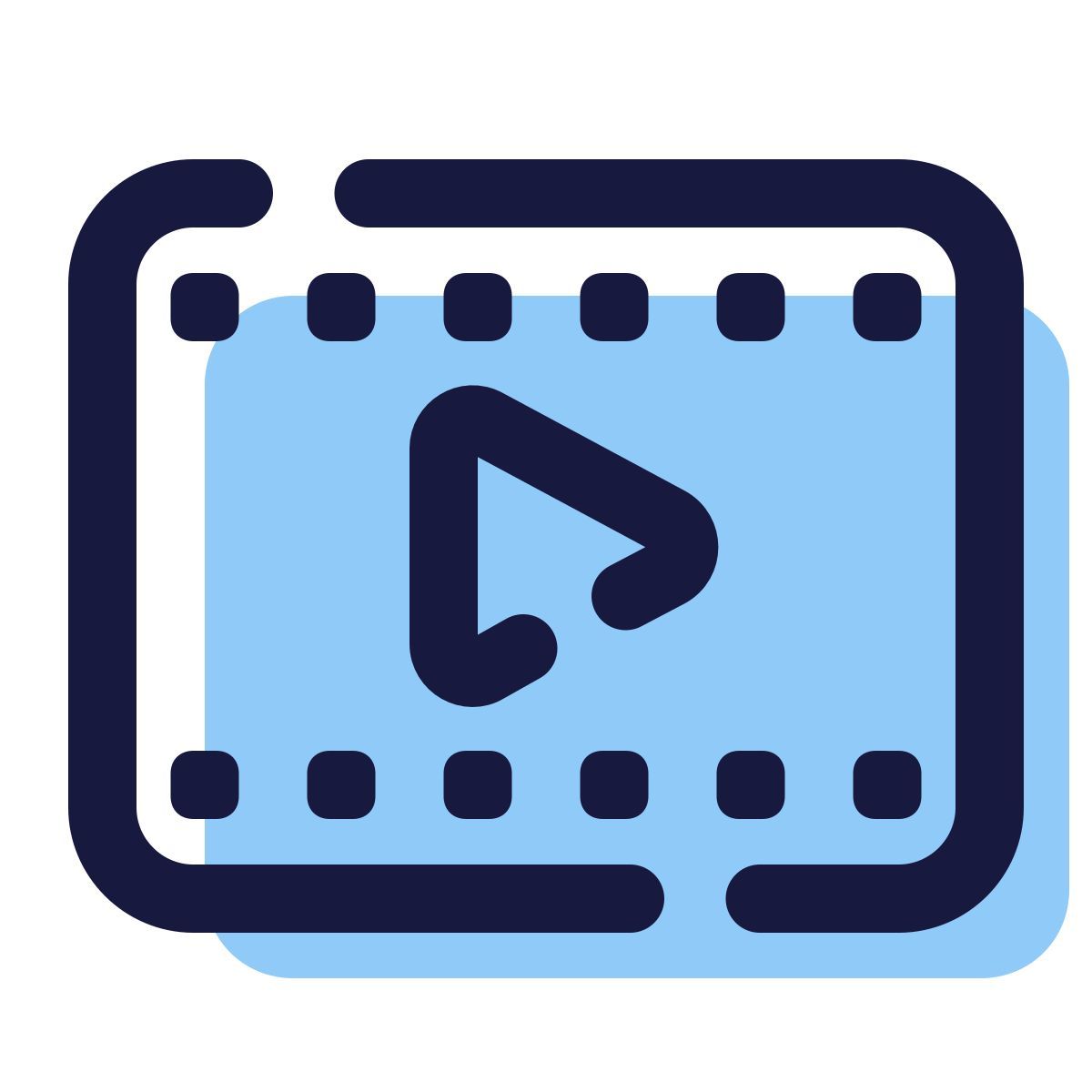 pulsar color style video icon