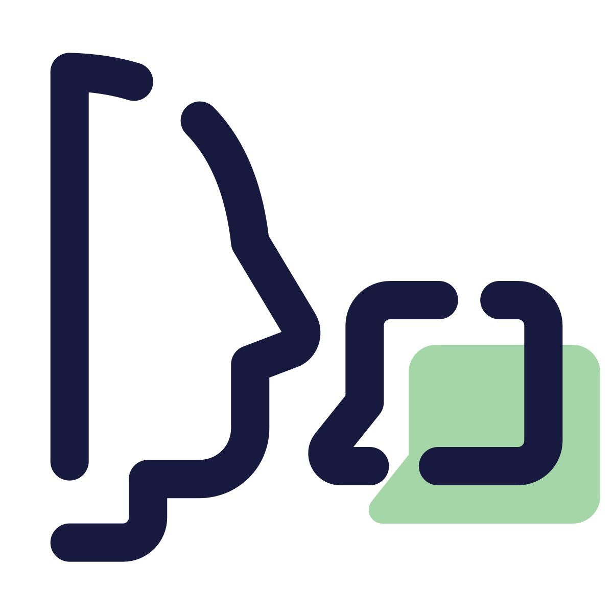 pulsar color style voice recognition icon