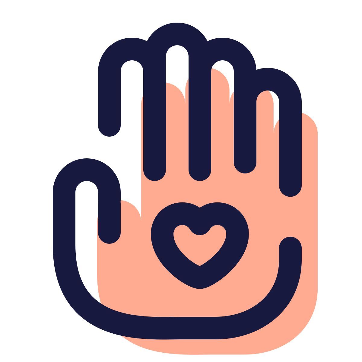 pulsar color style volontariato icon