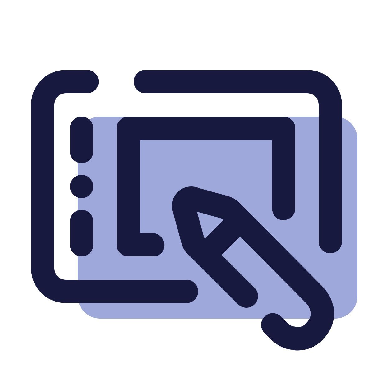 pulsar color style tavoletta grafica icon