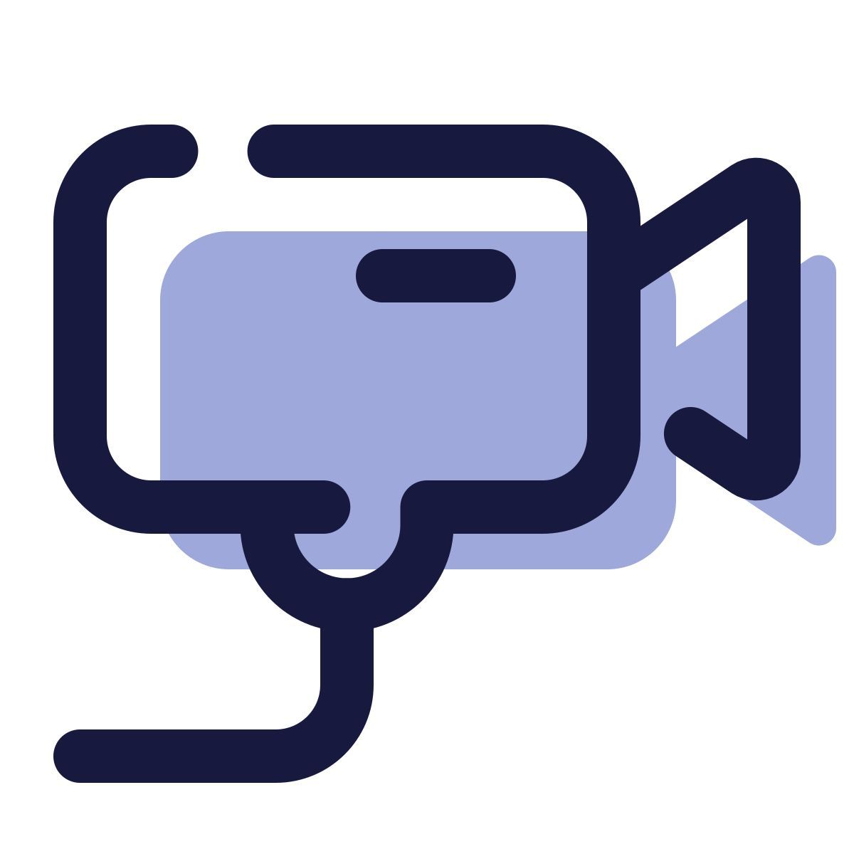 pulsar color style wall mount camera icon