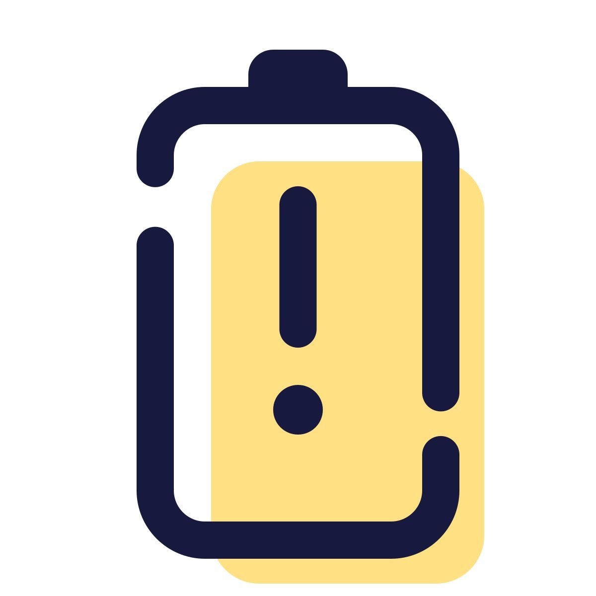 pulsar color style 경고 배터리 icon