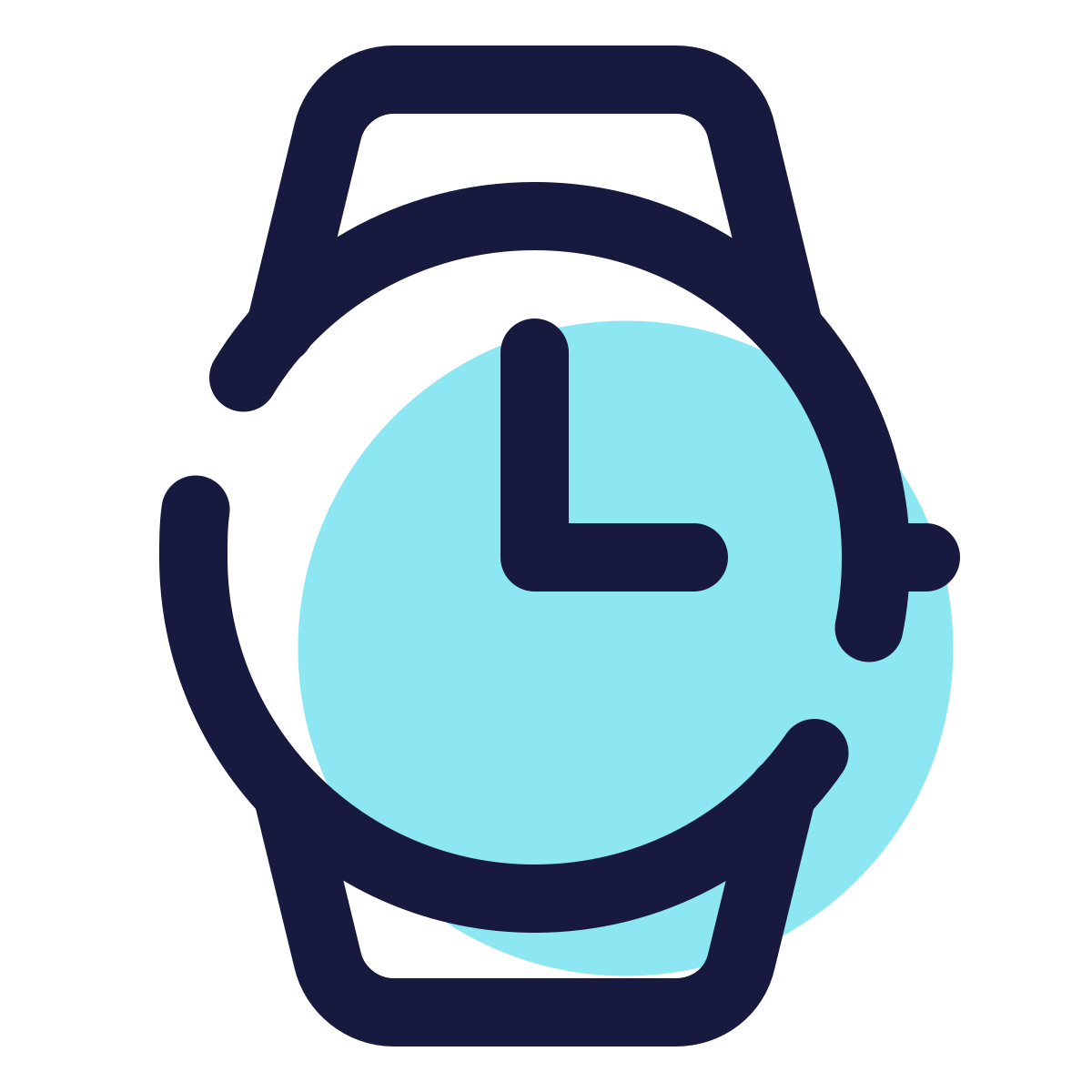 pulsar color style watches front view icon