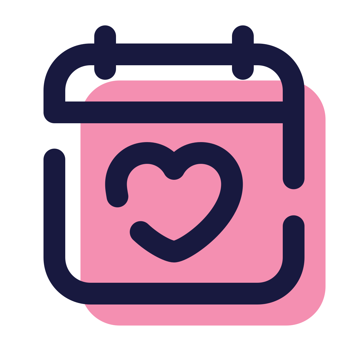 pulsar color style wedding day icon