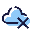 cloud cross icon