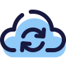 cloud sync icon