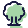 deciduous tree icon