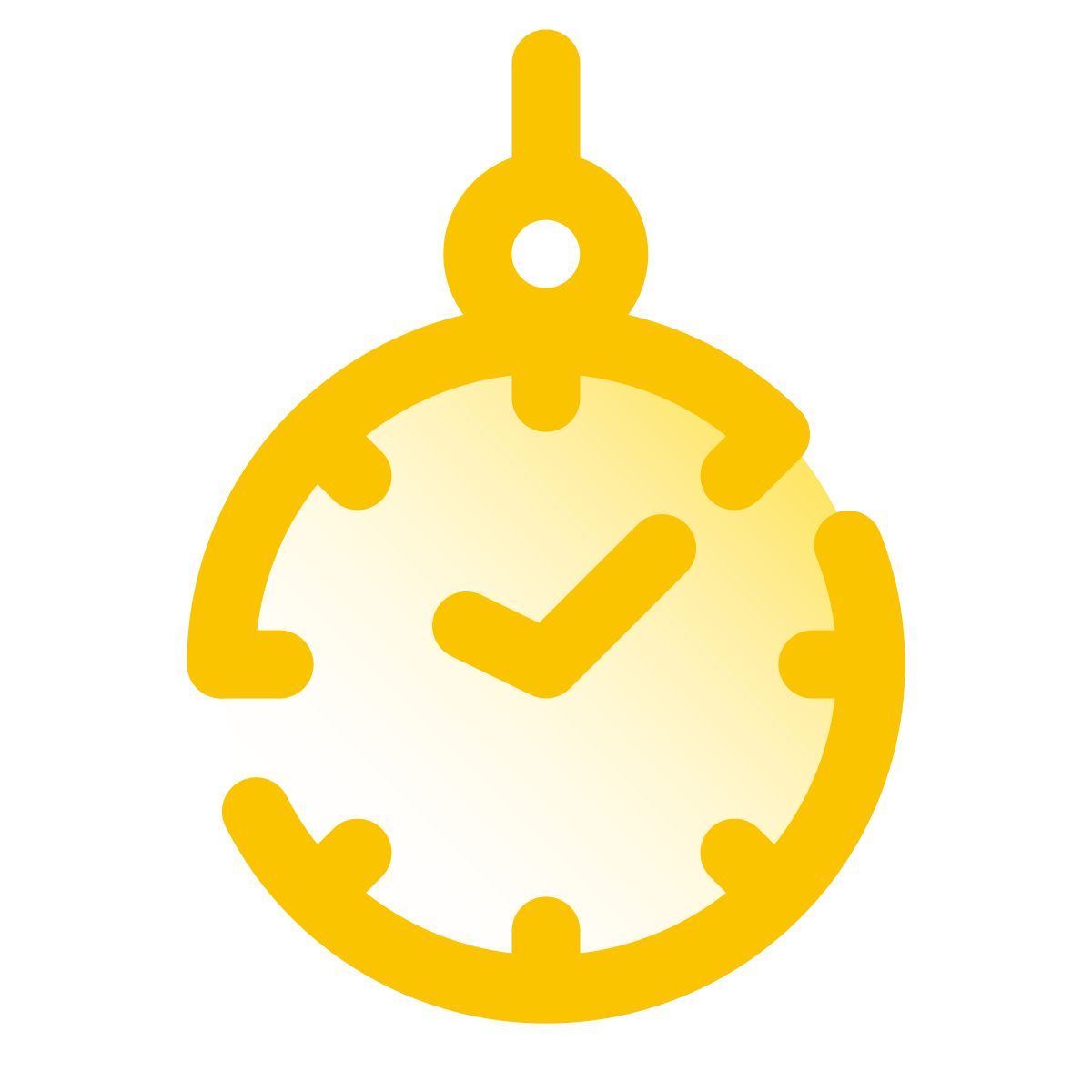 pulsar gradient style pocket watch icon
