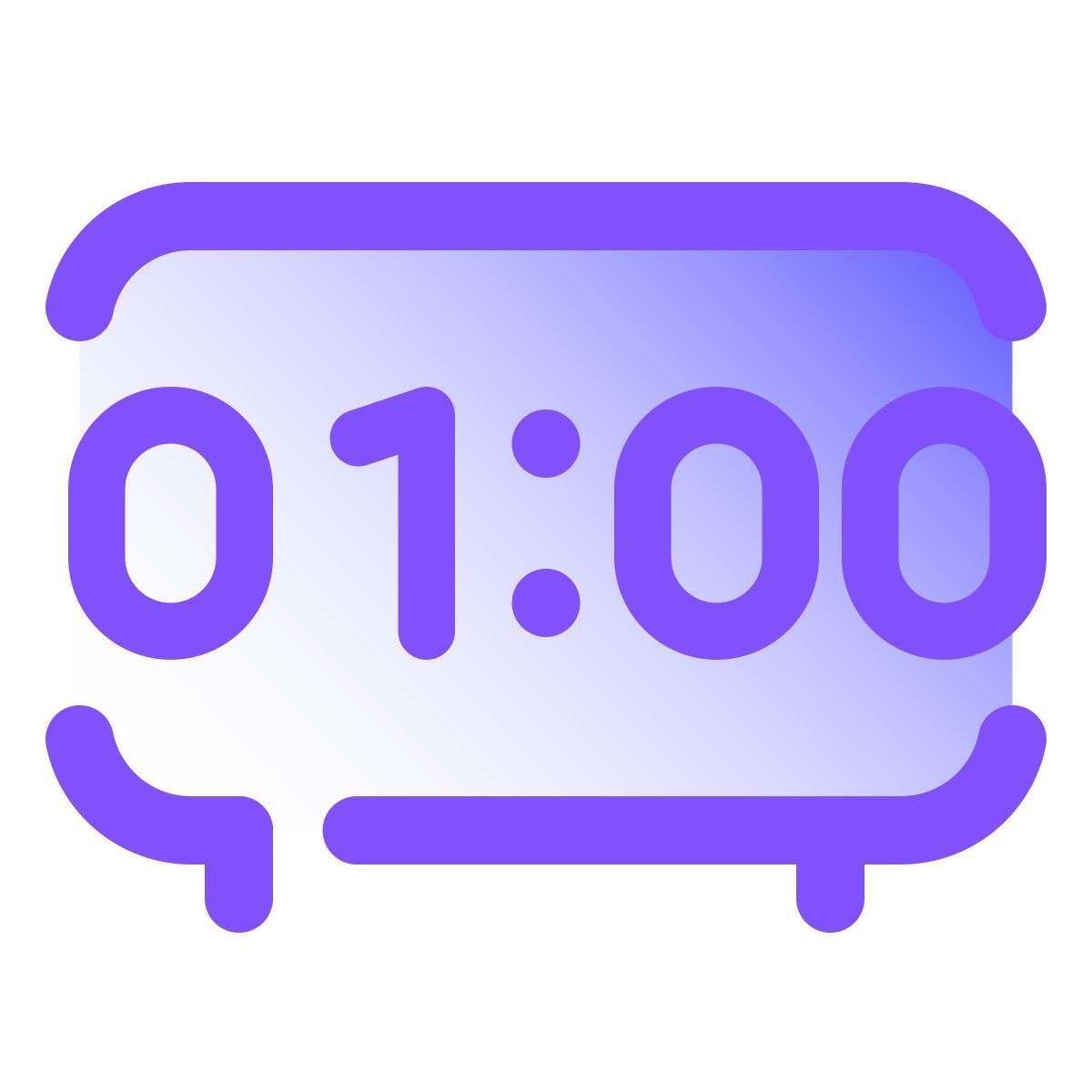 pulsar gradient style 01:00 icon