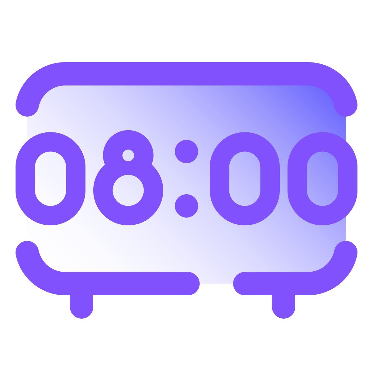 pulsar gradient style 08:00 icon
