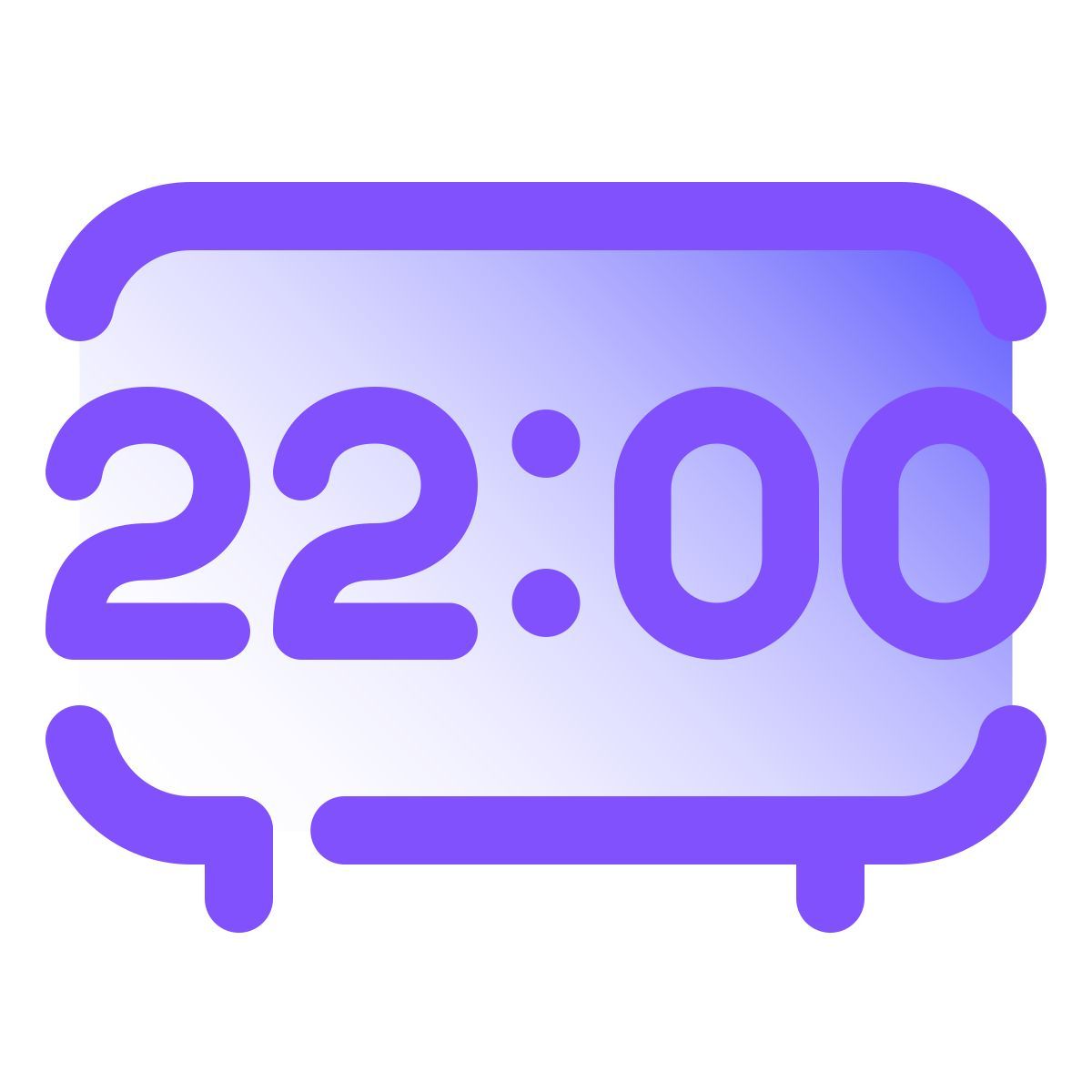 pulsar gradient style 22:00 icon