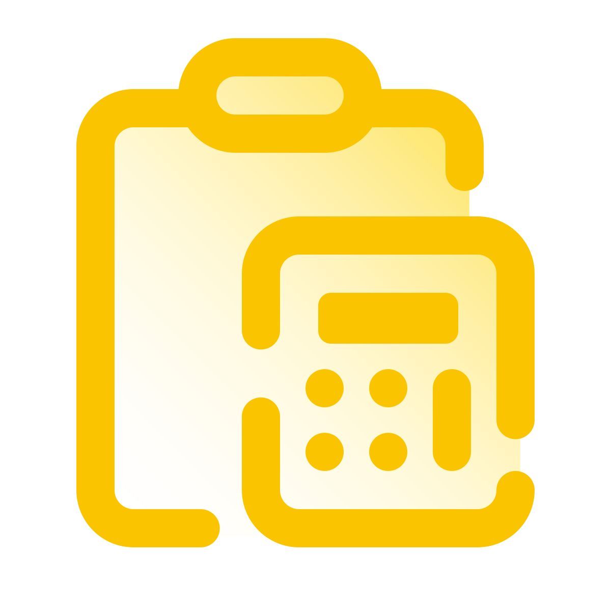 pulsar gradient style 会计 icon