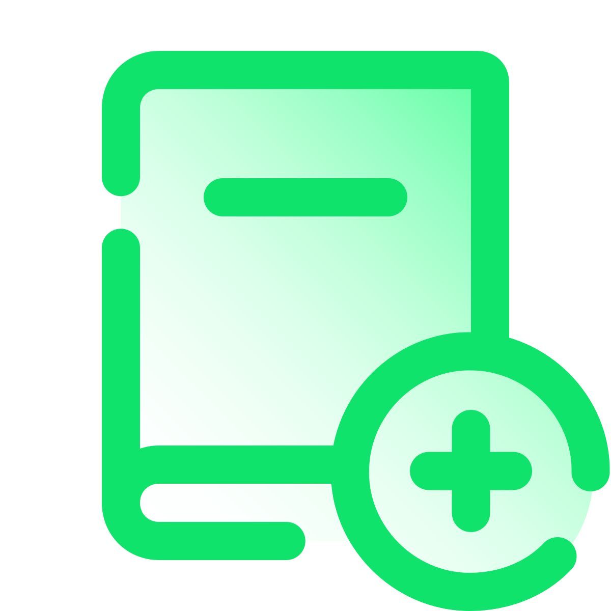 pulsar gradient style añadir libro icon