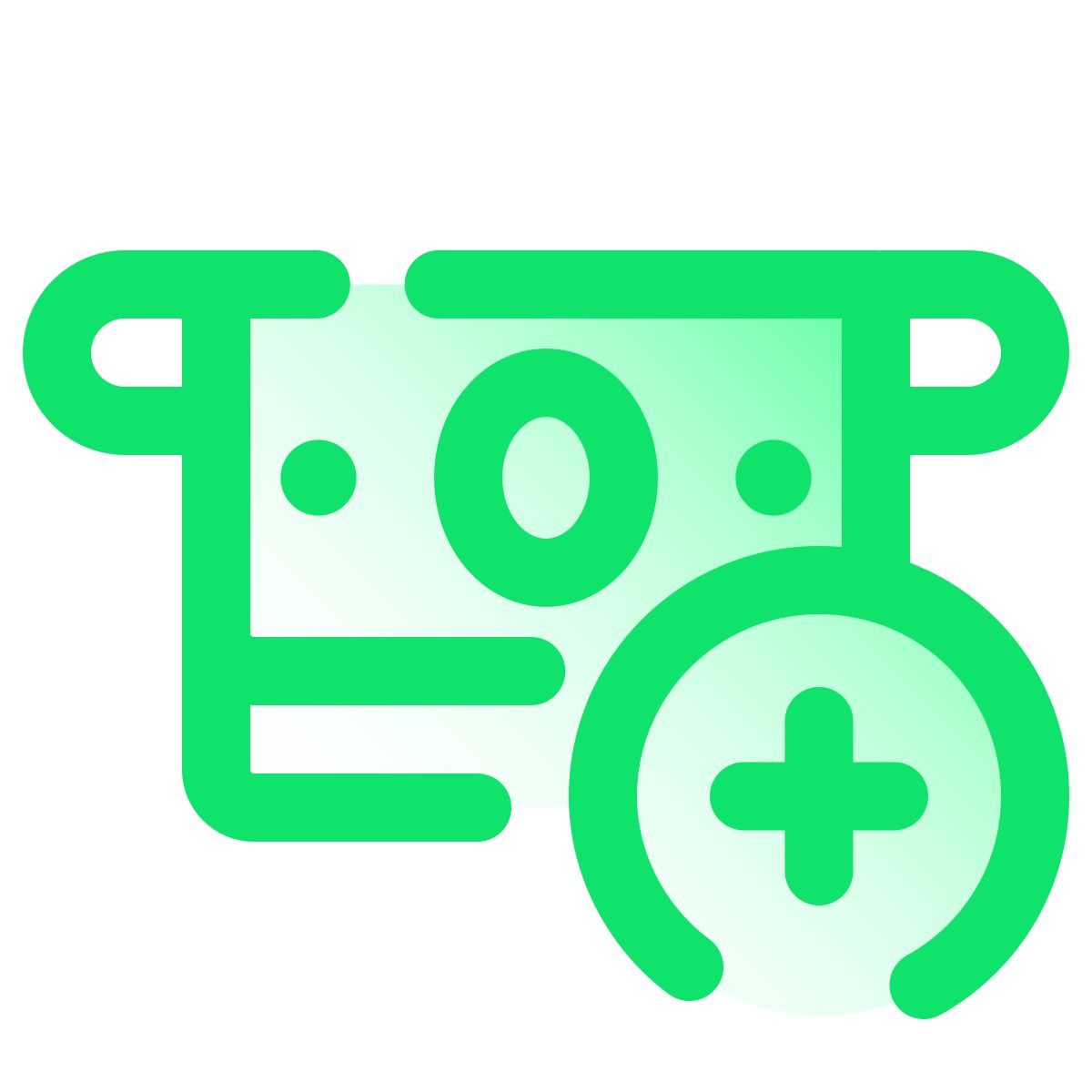 pulsar gradient style agregar dinero icon