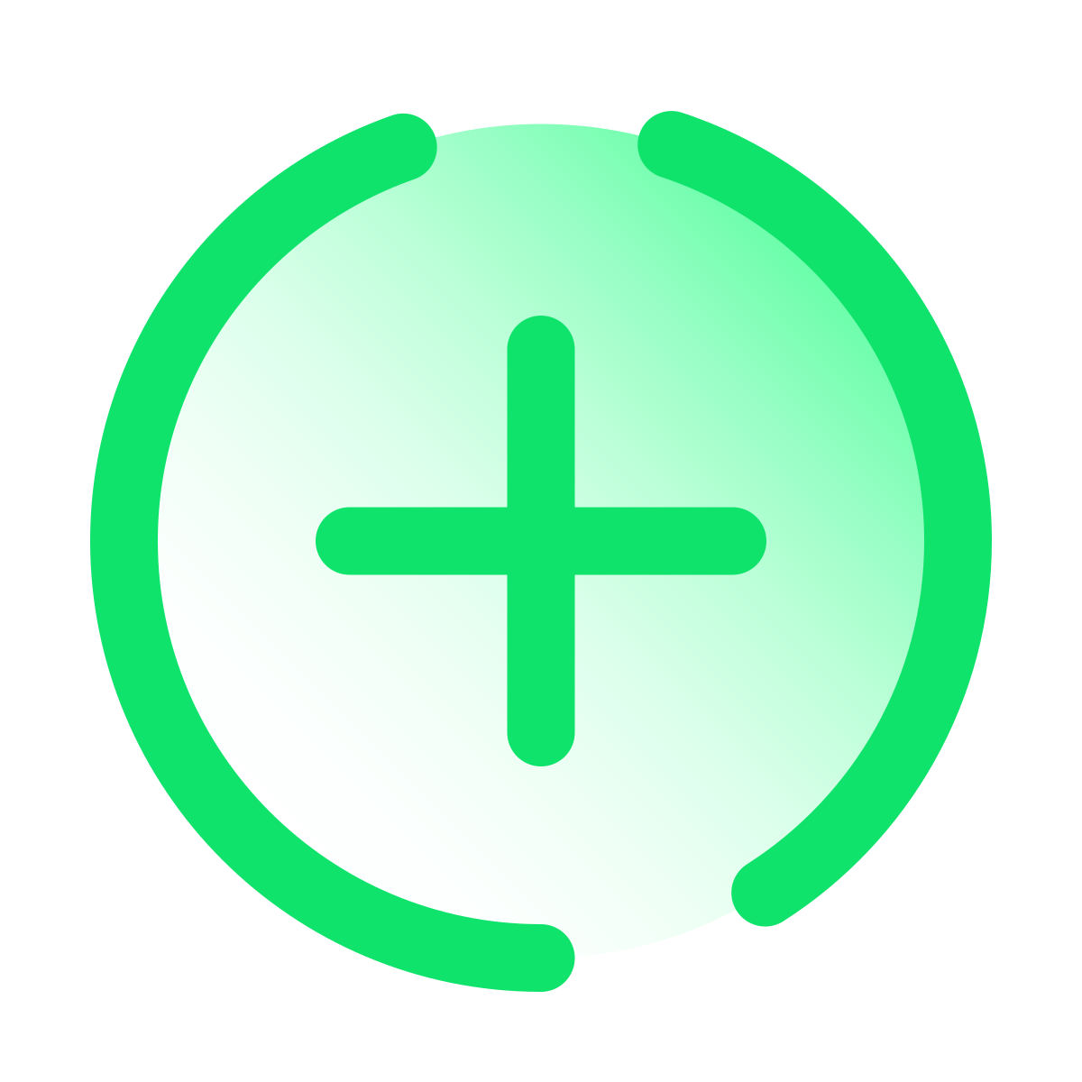 pulsar gradient style add icon