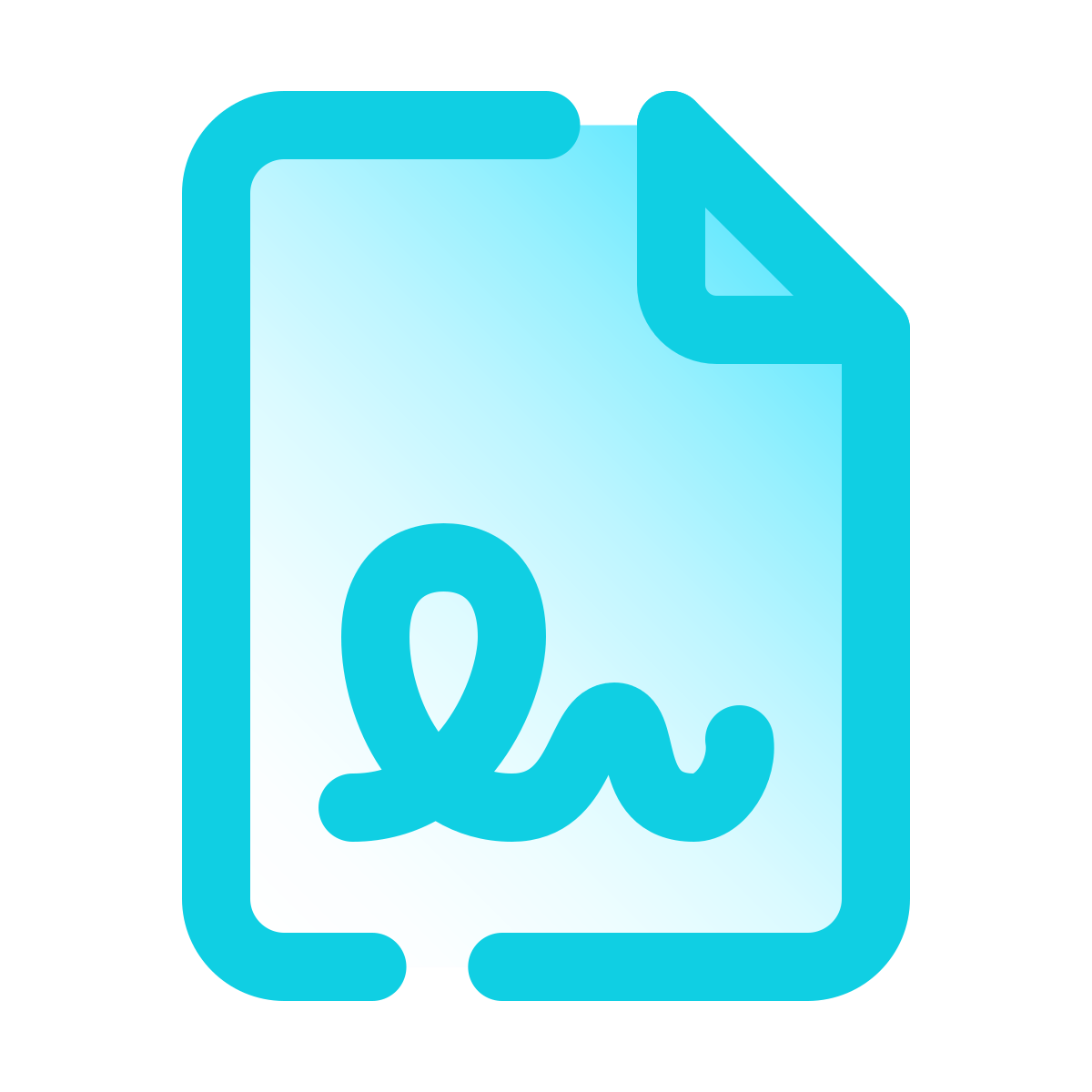pulsar gradient style agreement icon