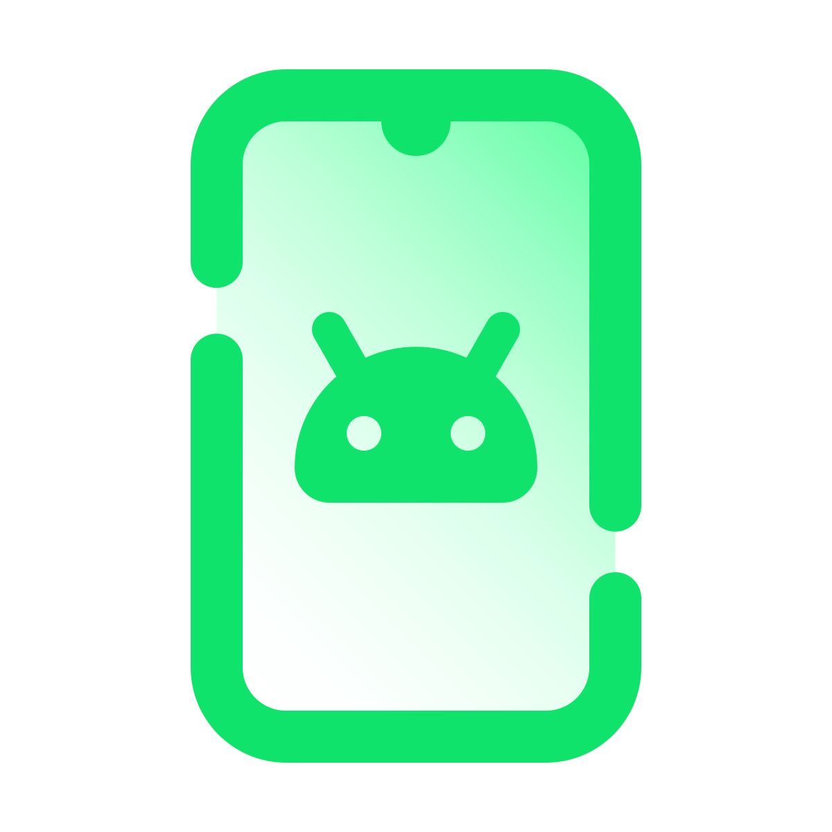 pulsar gradient style android icon