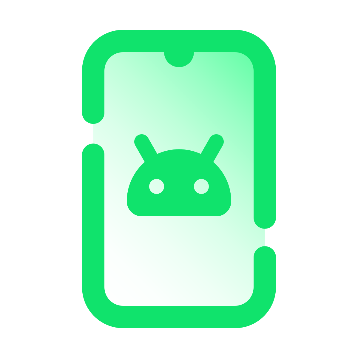 pulsar gradient style android icon