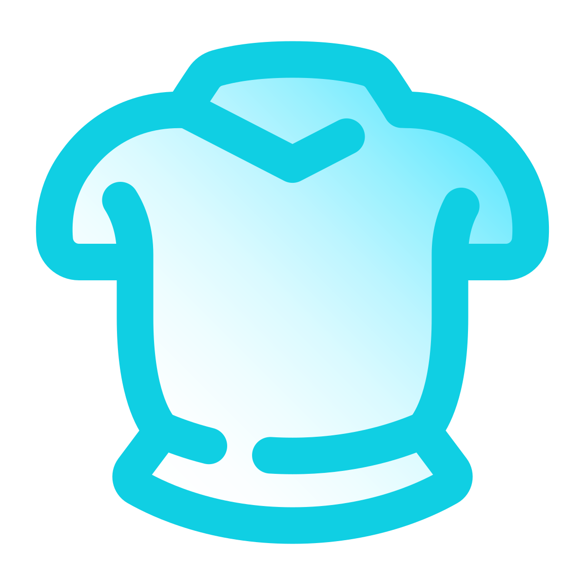 pulsar gradient style armored breastplate icon