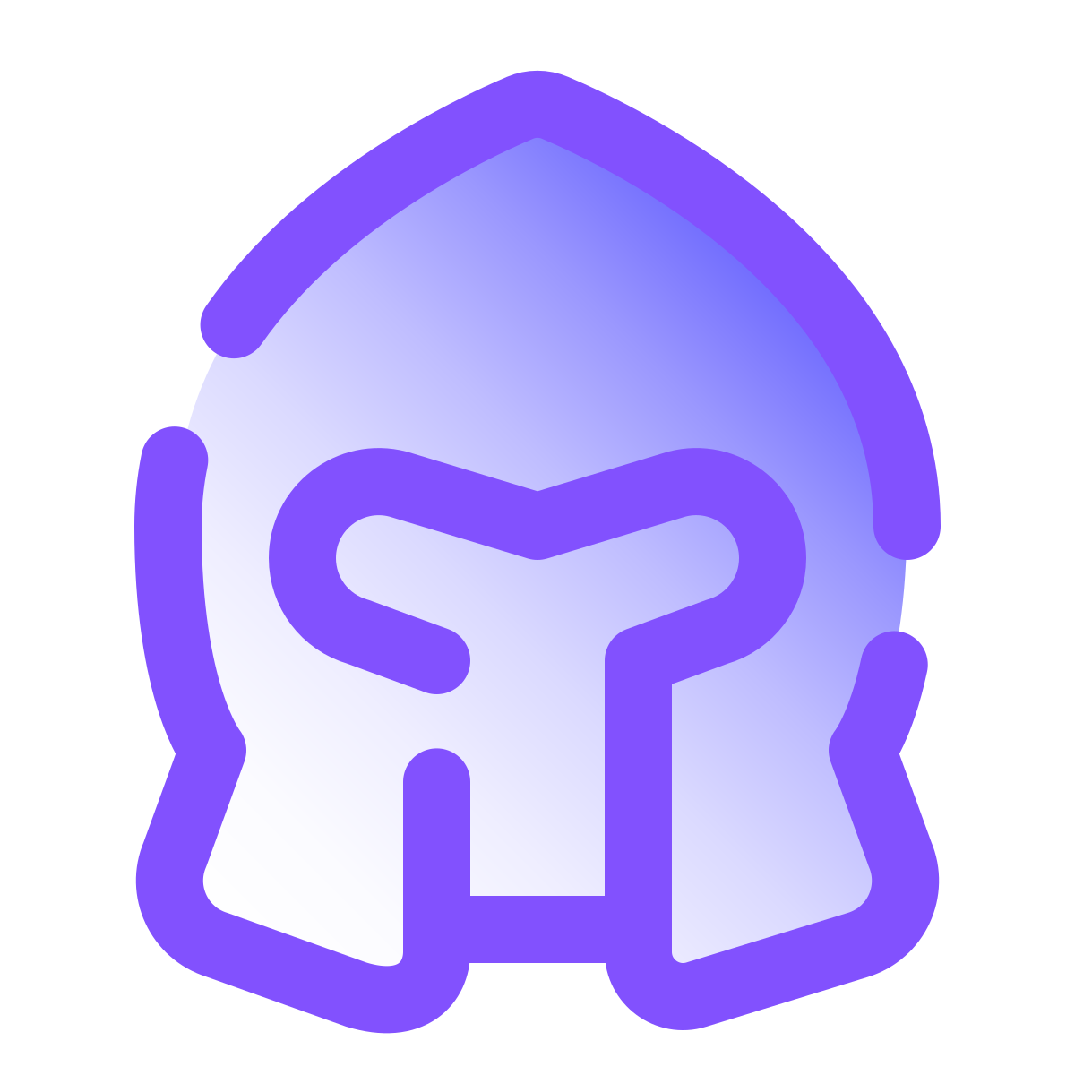 pulsar gradient style armored helmet icon
