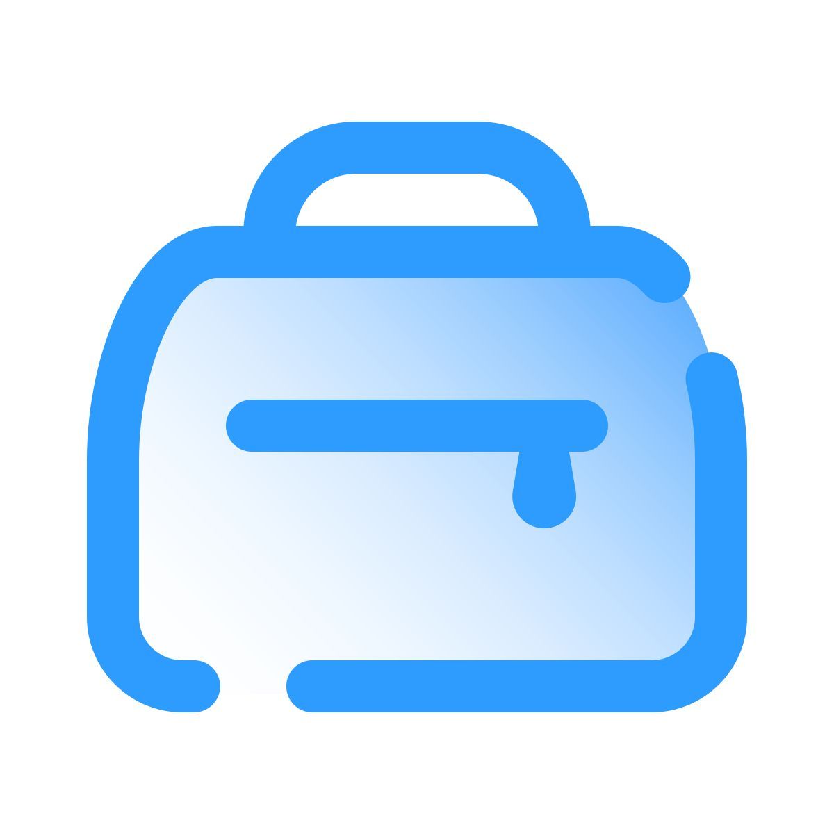 pulsar gradient style handbag icon