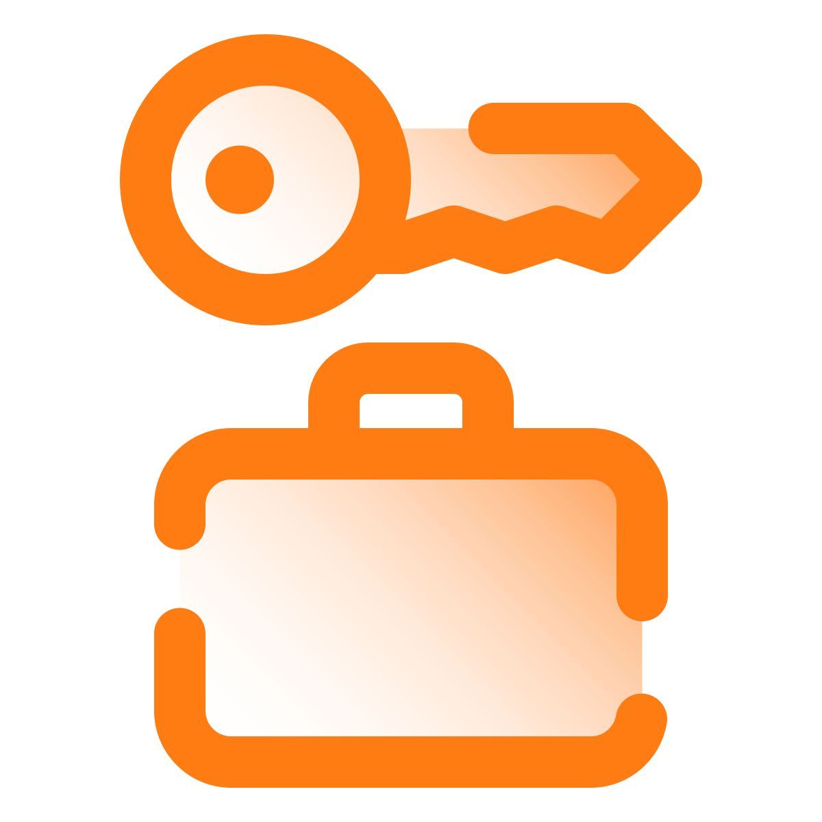 pulsar gradient style deposito bagagli icon