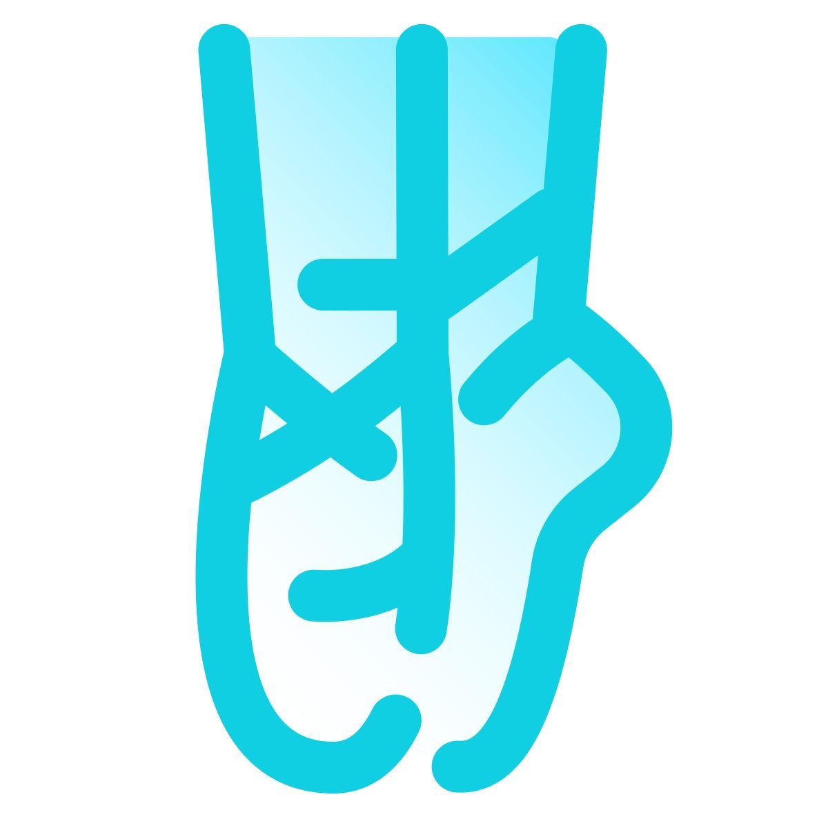 pulsar gradient style 芭蕾舞女演员 icon