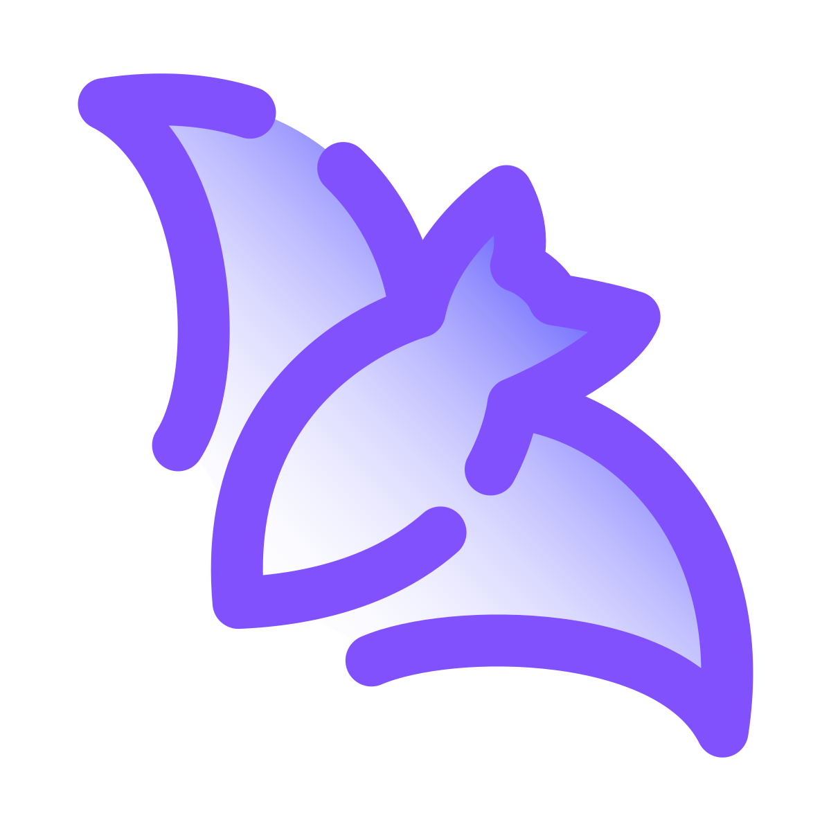 pulsar gradient style bat icon