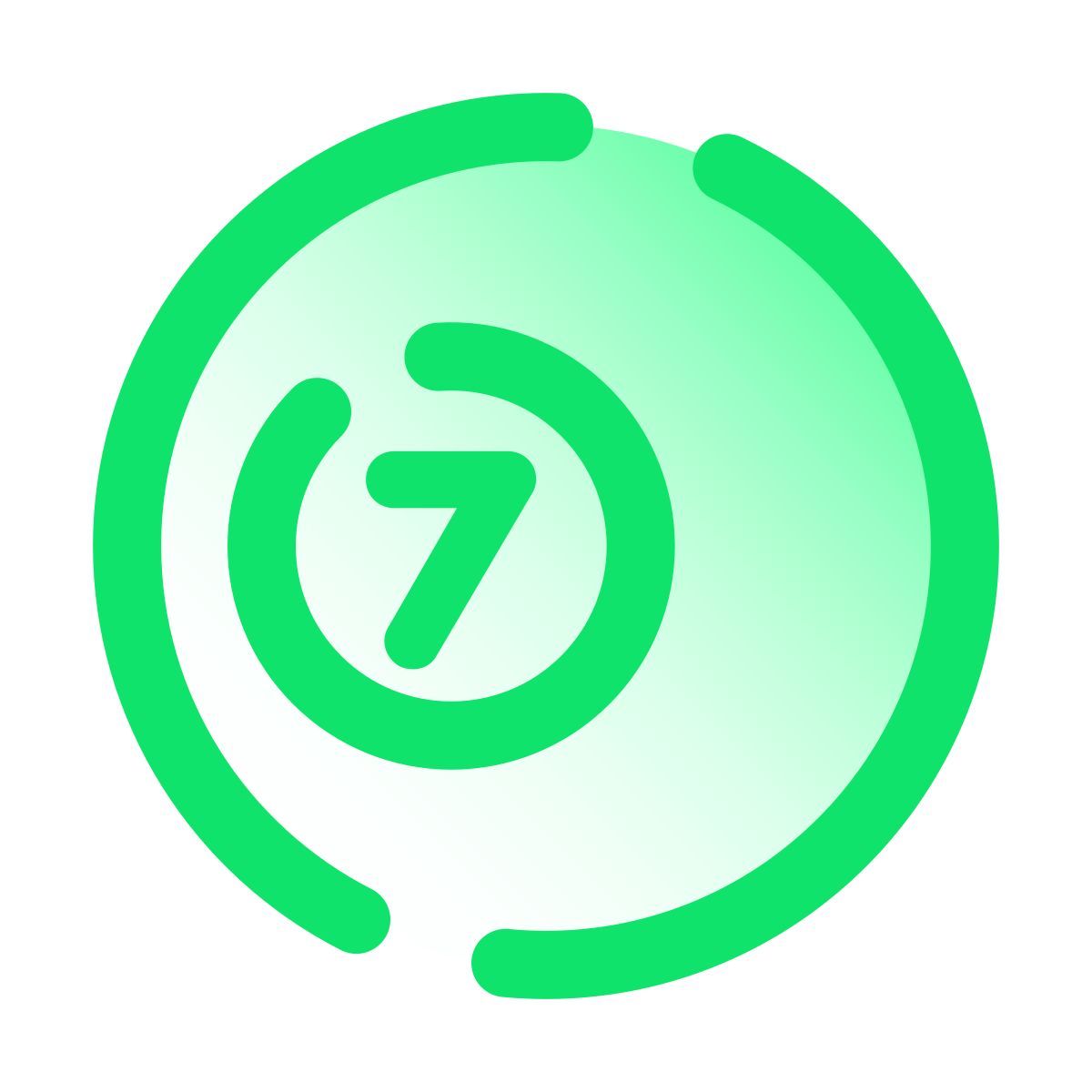 pulsar gradient style 台球 icon