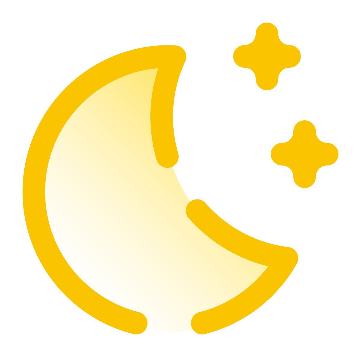 pulsar gradient style 明月 icon