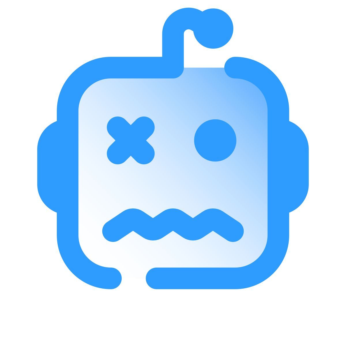 pulsar gradient style robot rotto icon