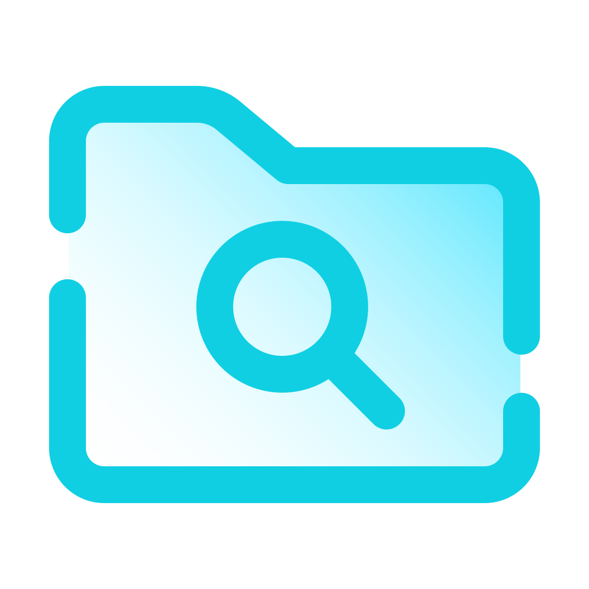 pulsar gradient style browse folder icon