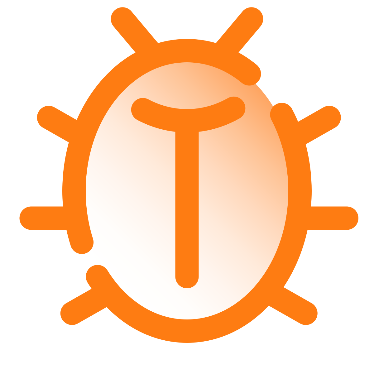 pulsar gradient style bug icon