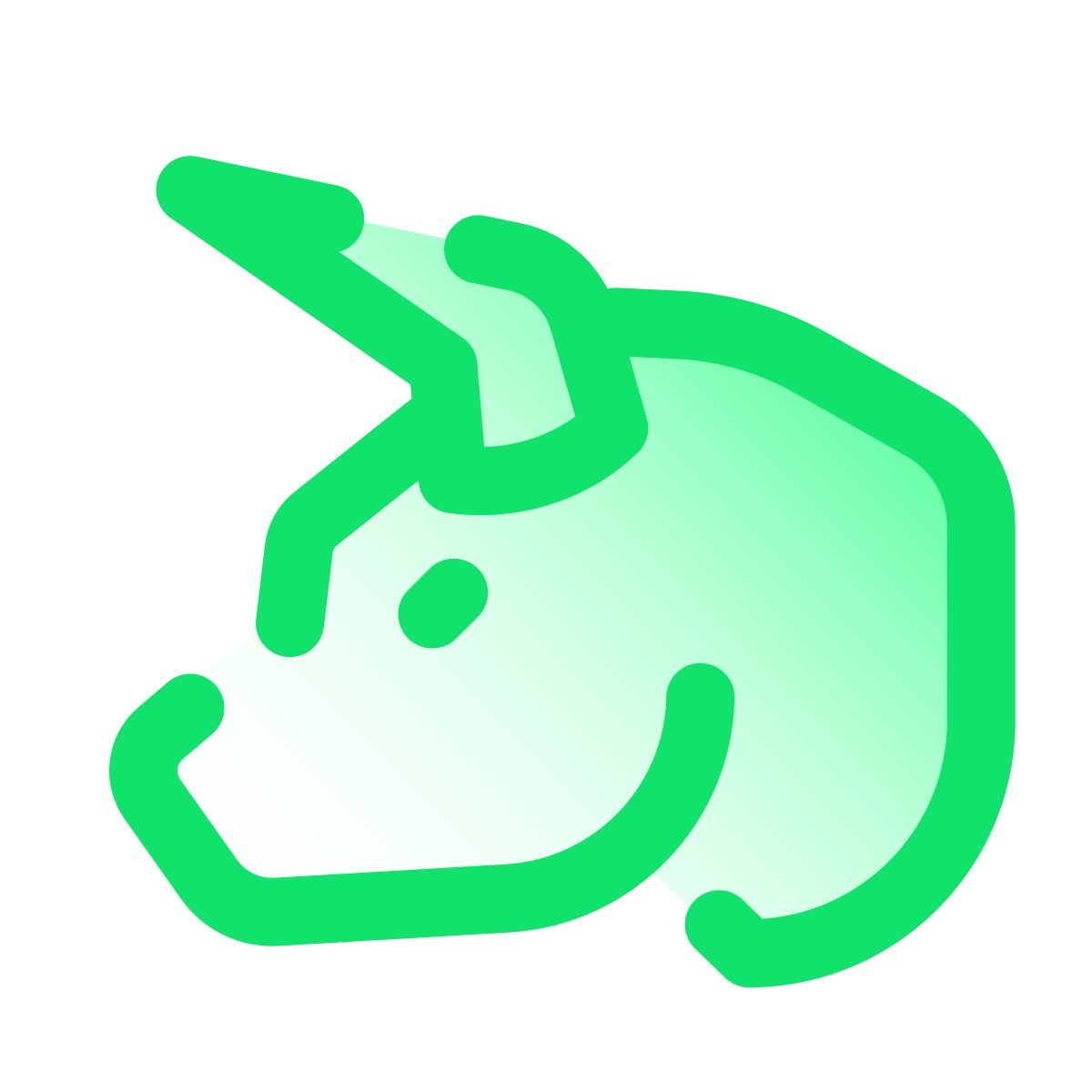 pulsar gradient style bullish trade icon