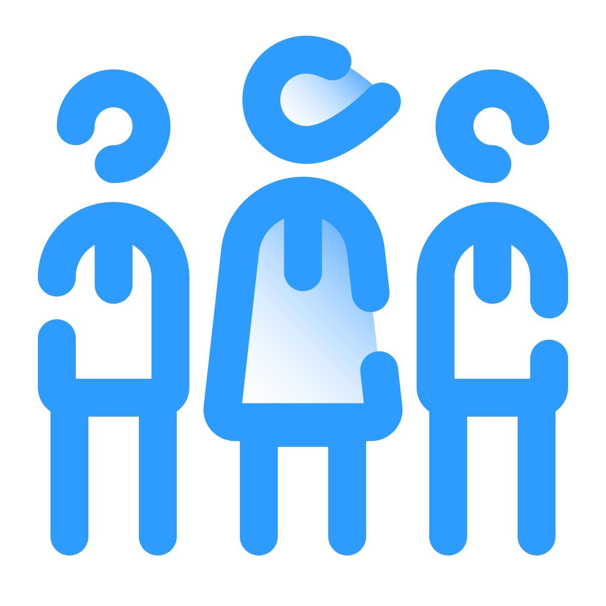 pulsar gradient style 사업가 icon