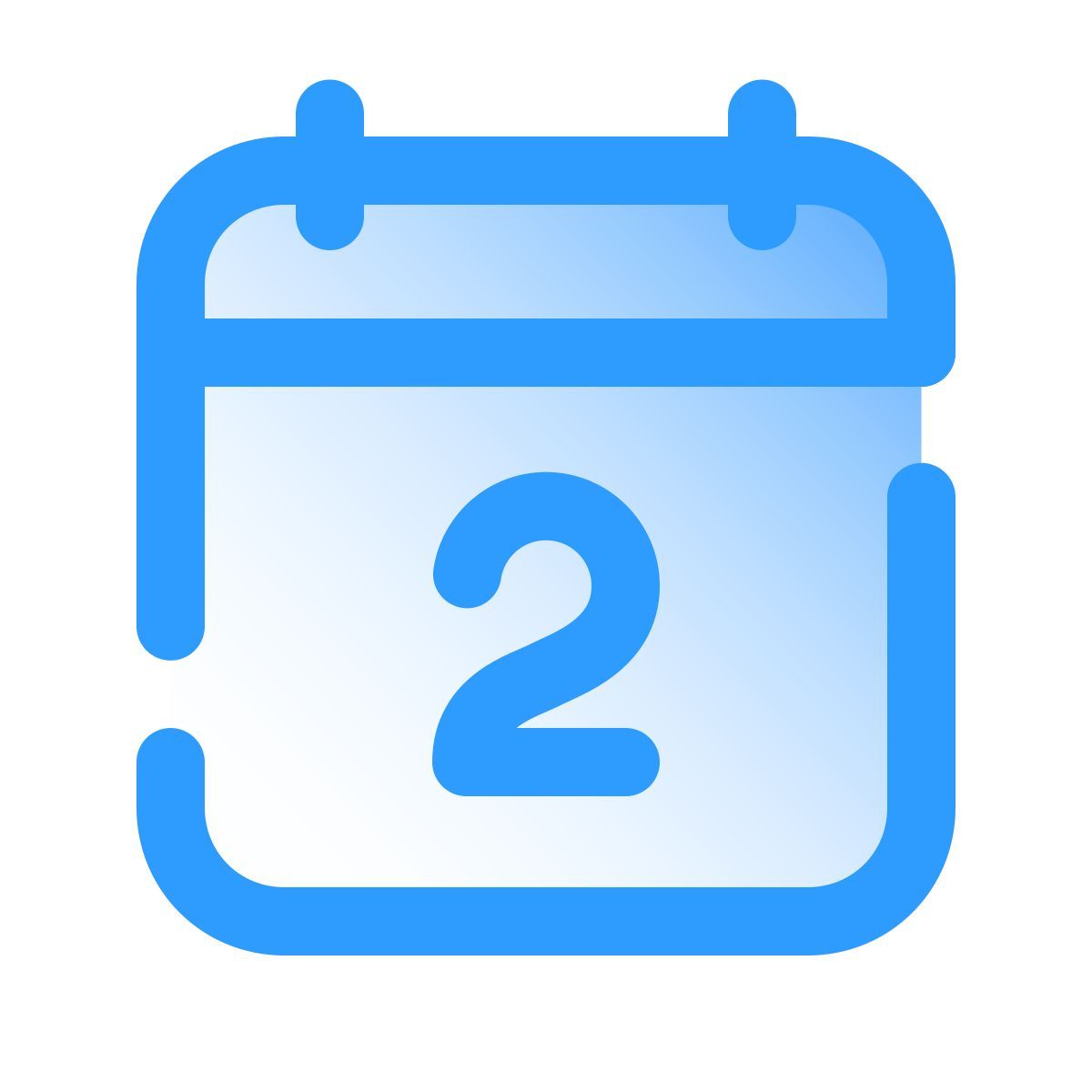 pulsar gradient style calendar 2 icon