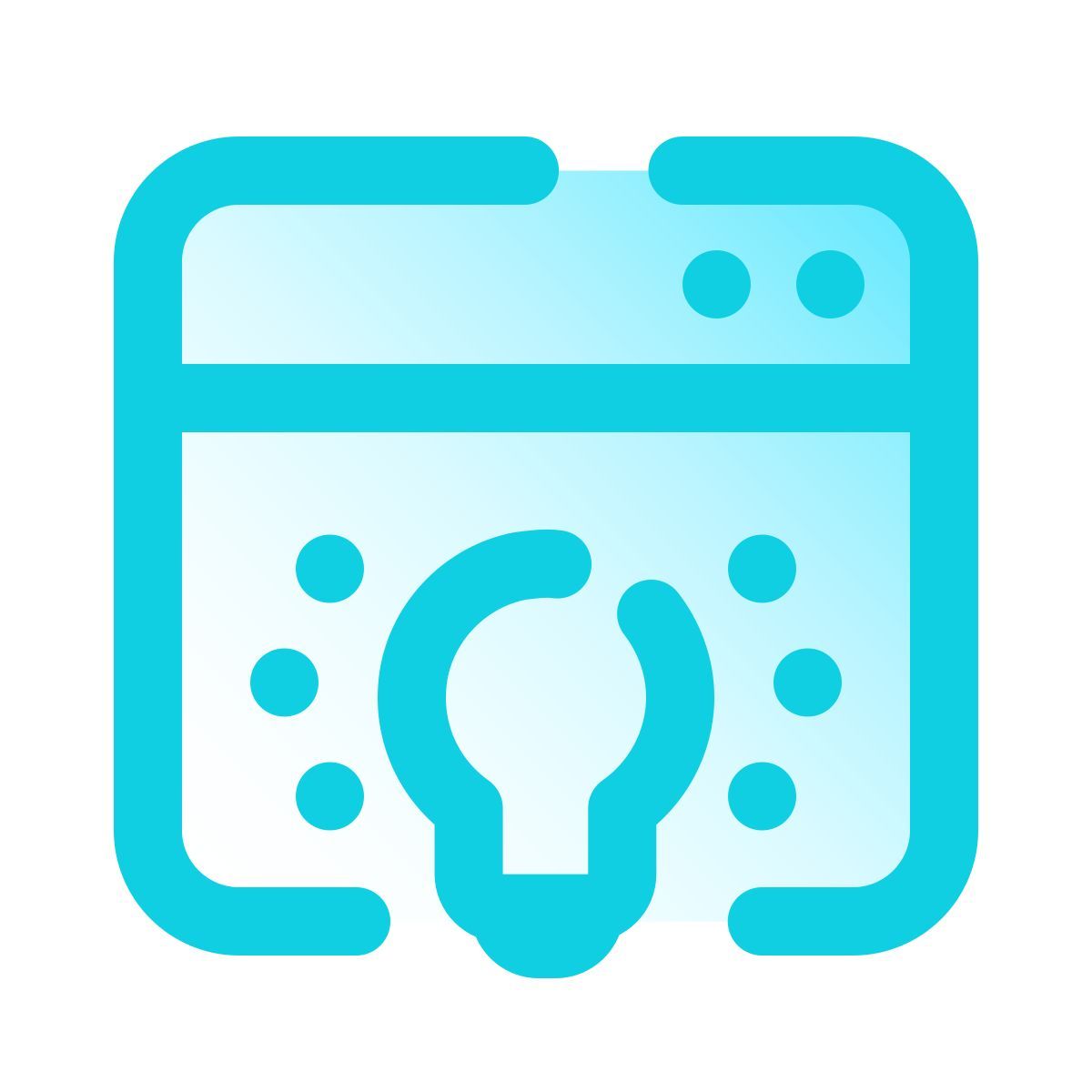 pulsar gradient style llamada a la acción icon