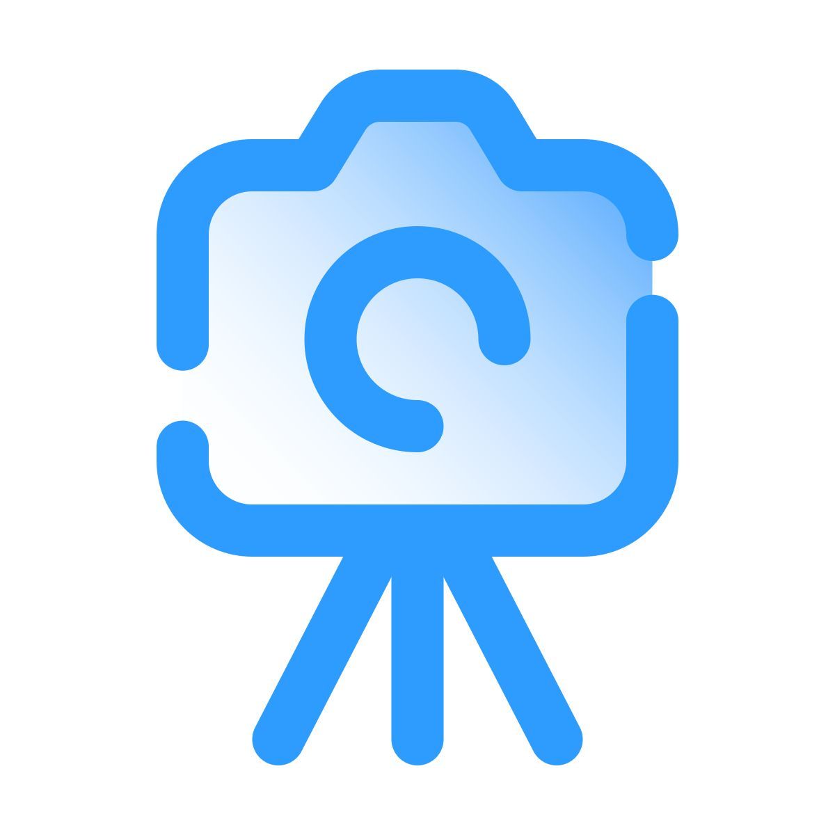 pulsar gradient style 삼각대 카메라 icon