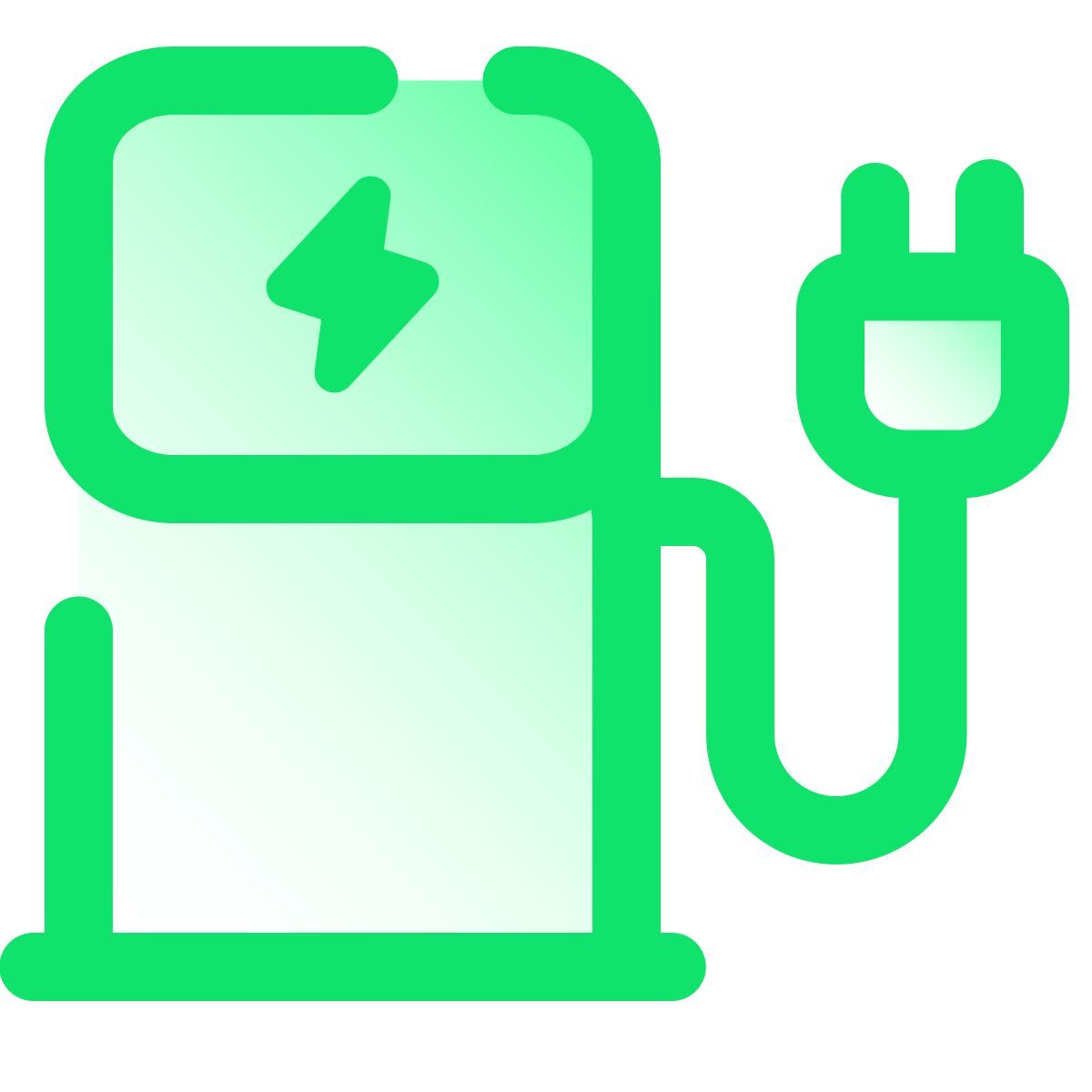 pulsar gradient style chargeur de voiture icon