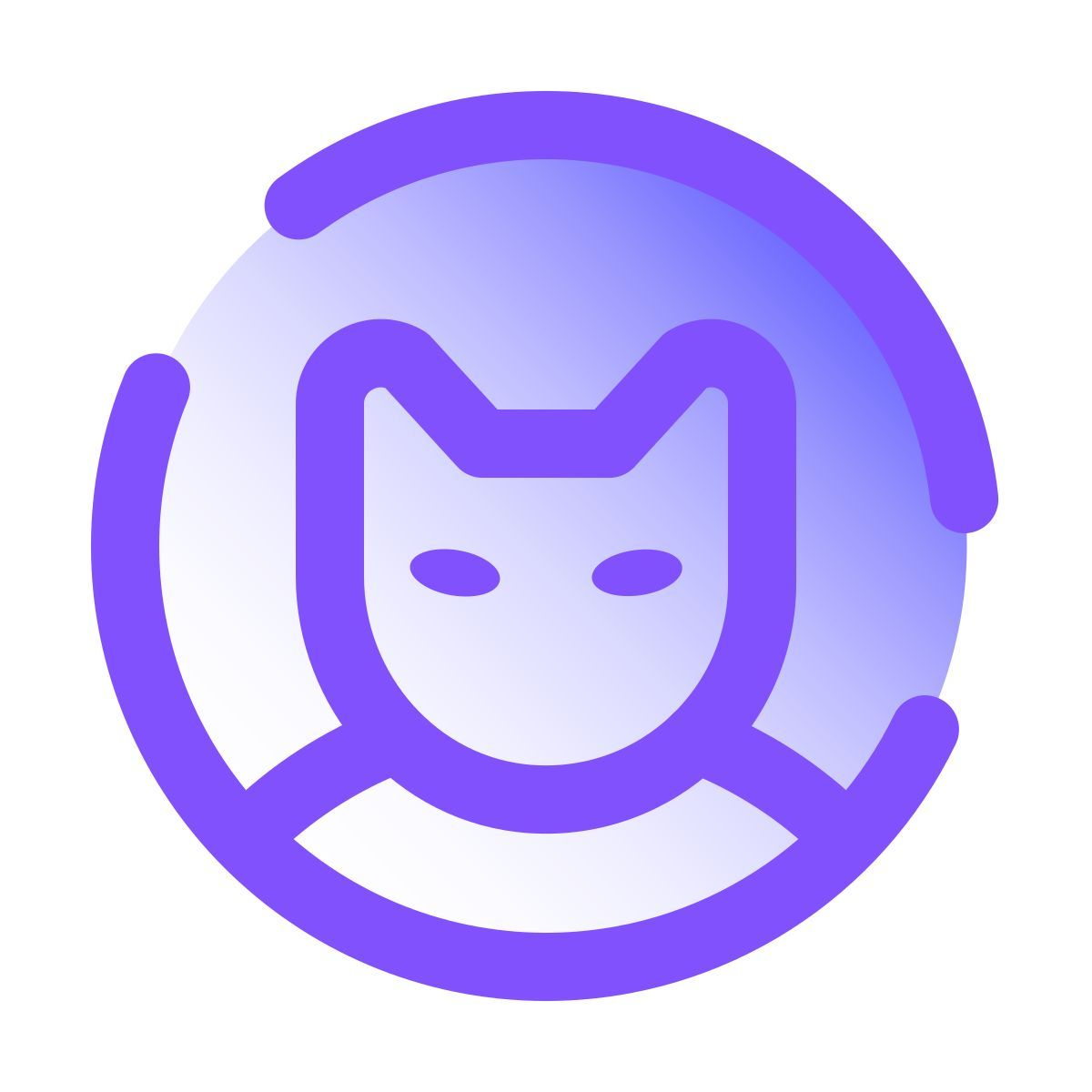 pulsar gradient style 猫简介 icon