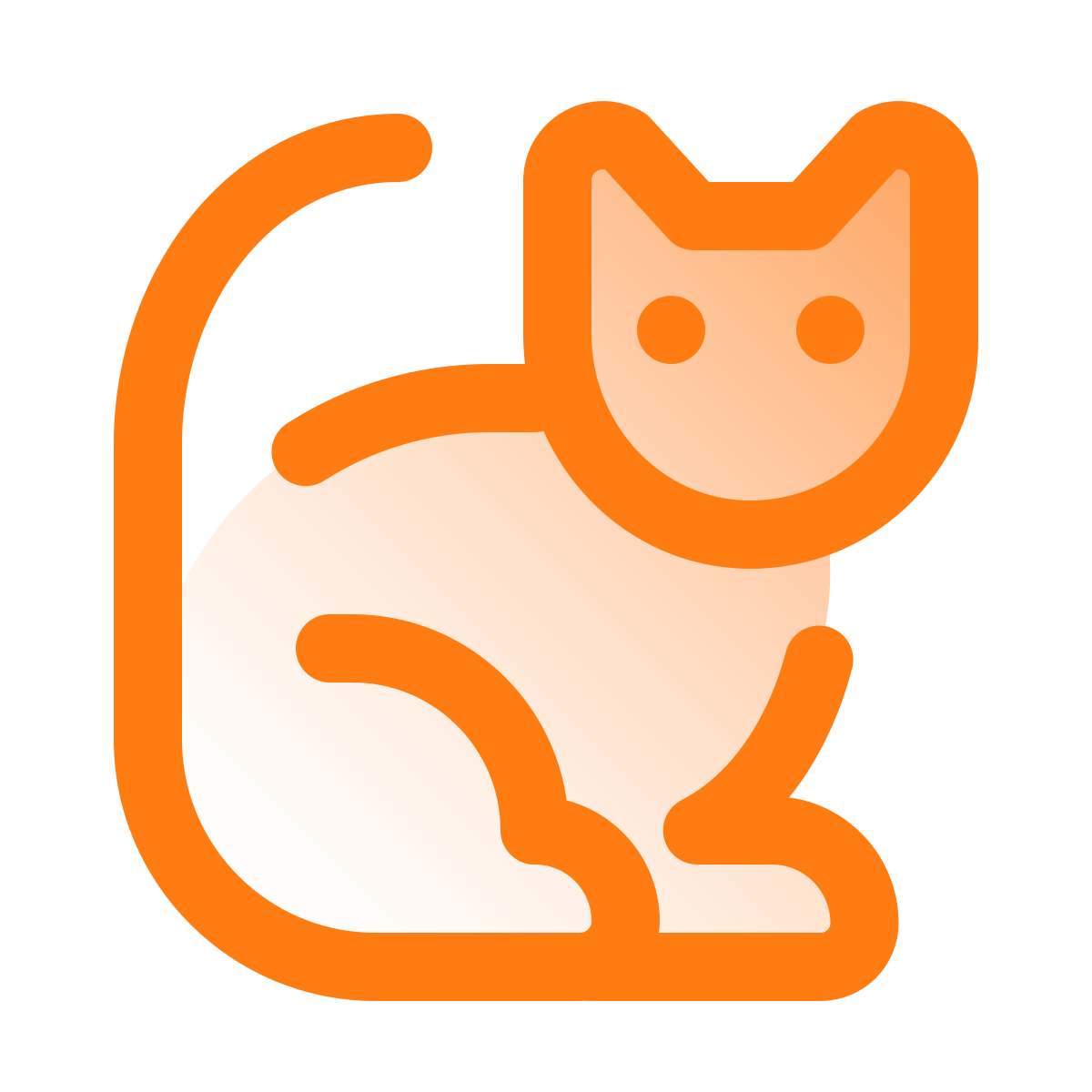 pulsar gradient style cat icon