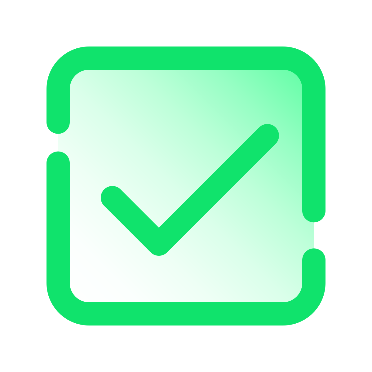 pulsar gradient style checked checkbox icon