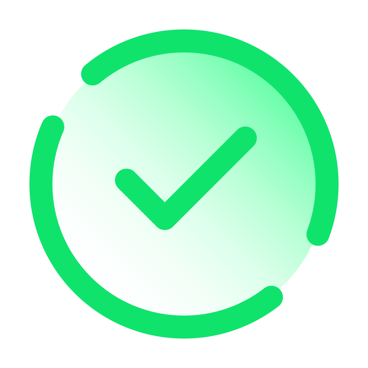 pulsar gradient style checked icon
