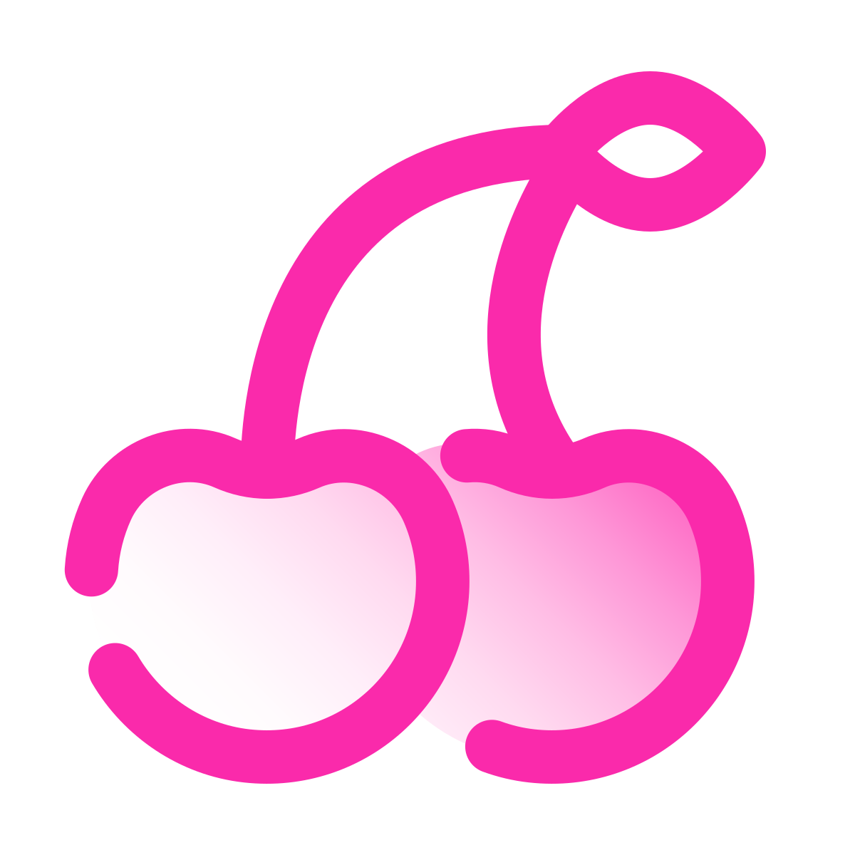 pulsar gradient style cherry icon