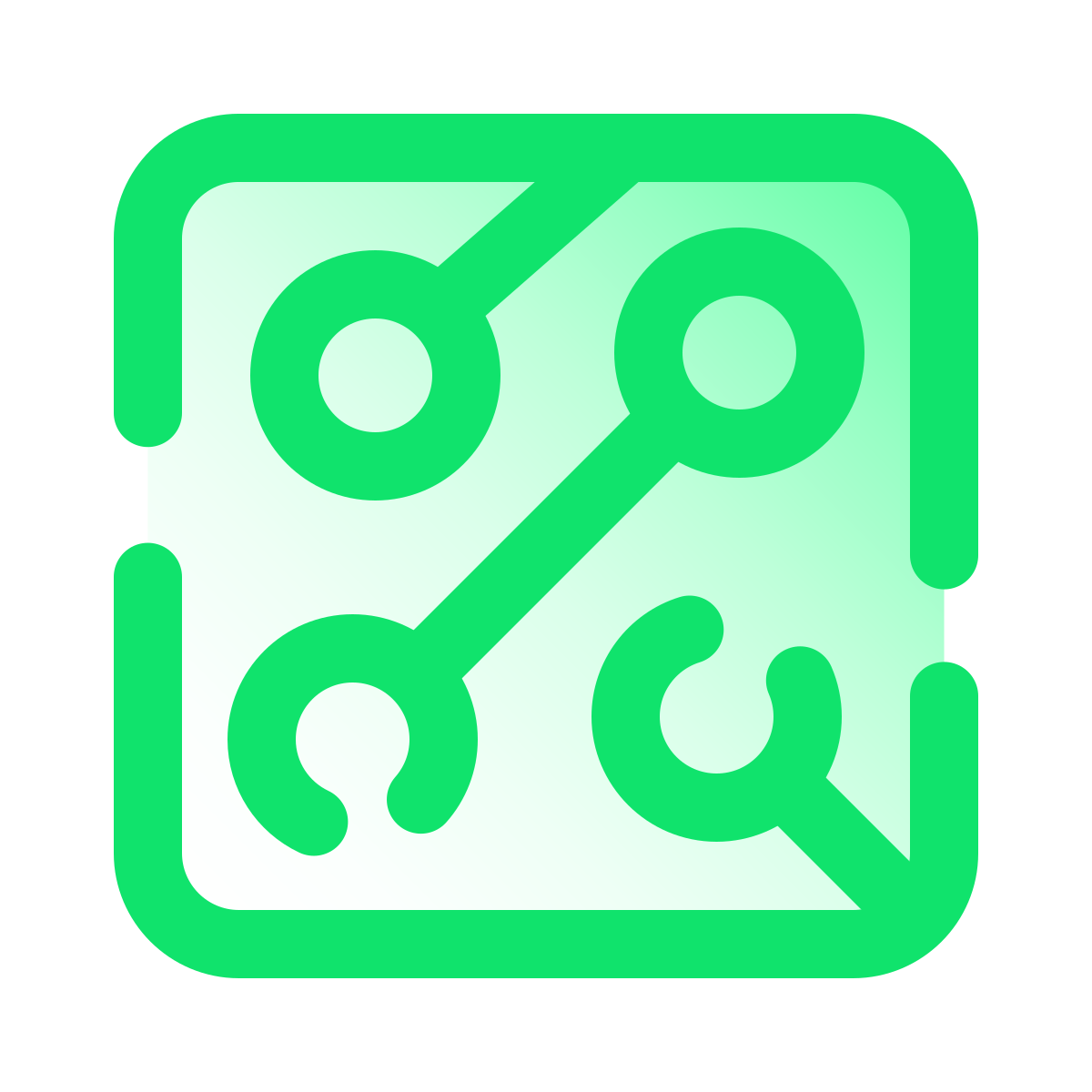 pulsar gradient style circuit icon