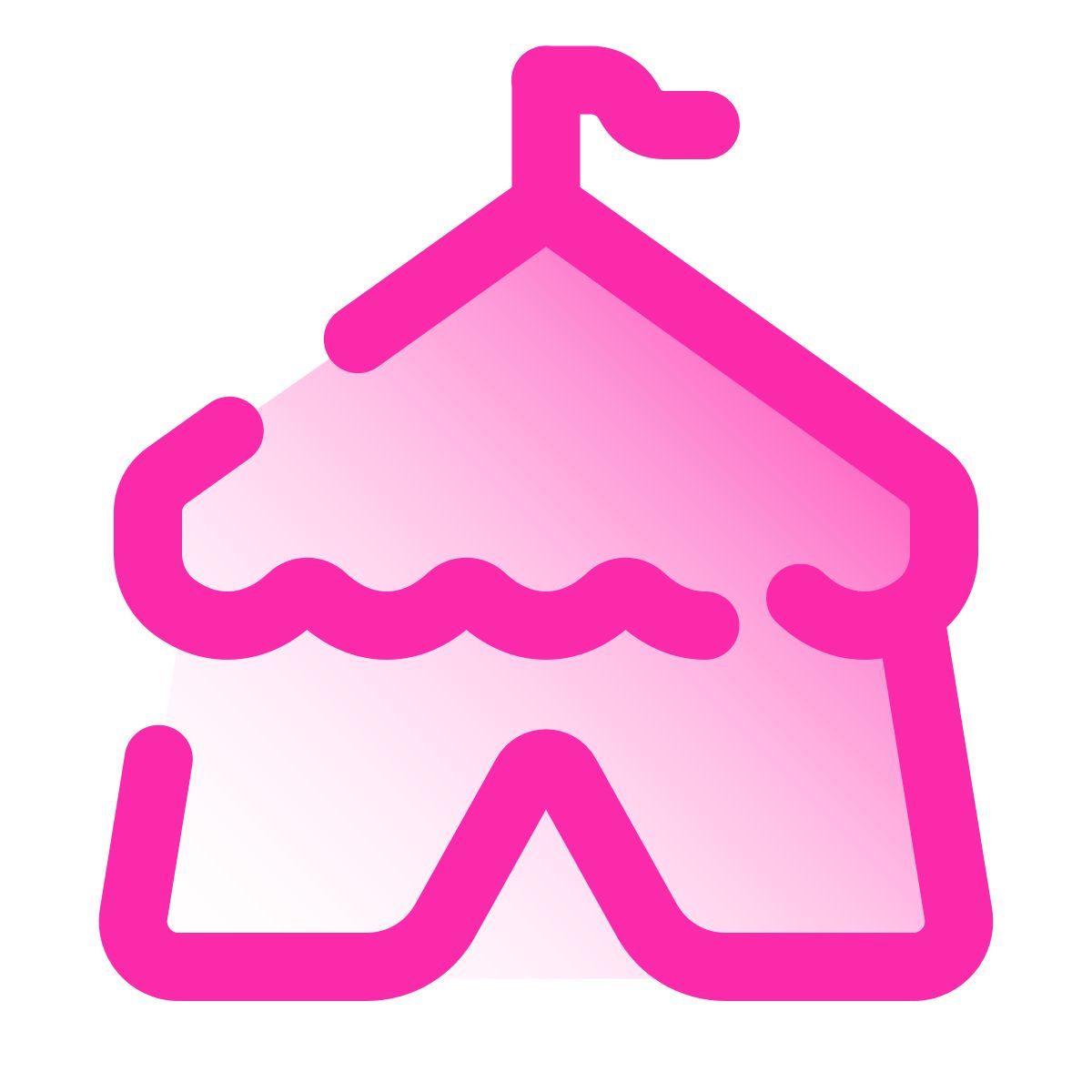 pulsar gradient style 马戏团的帐篷 icon
