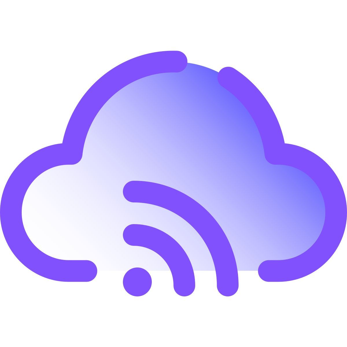 pulsar gradient style cloud access icon