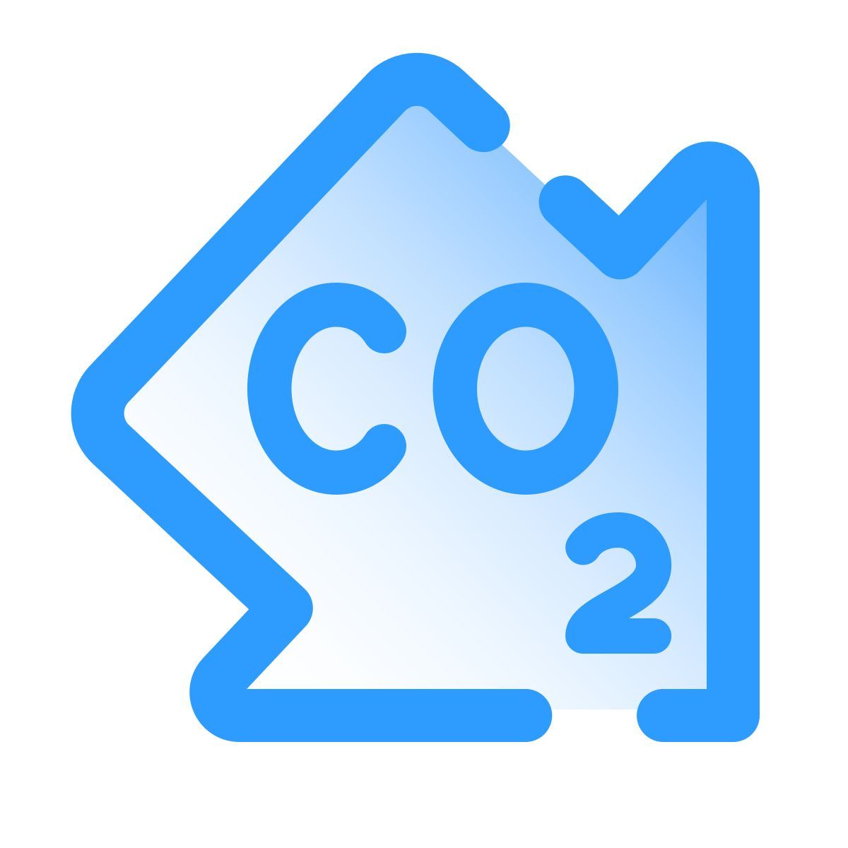 pulsar gradient style co2 reduktion icon