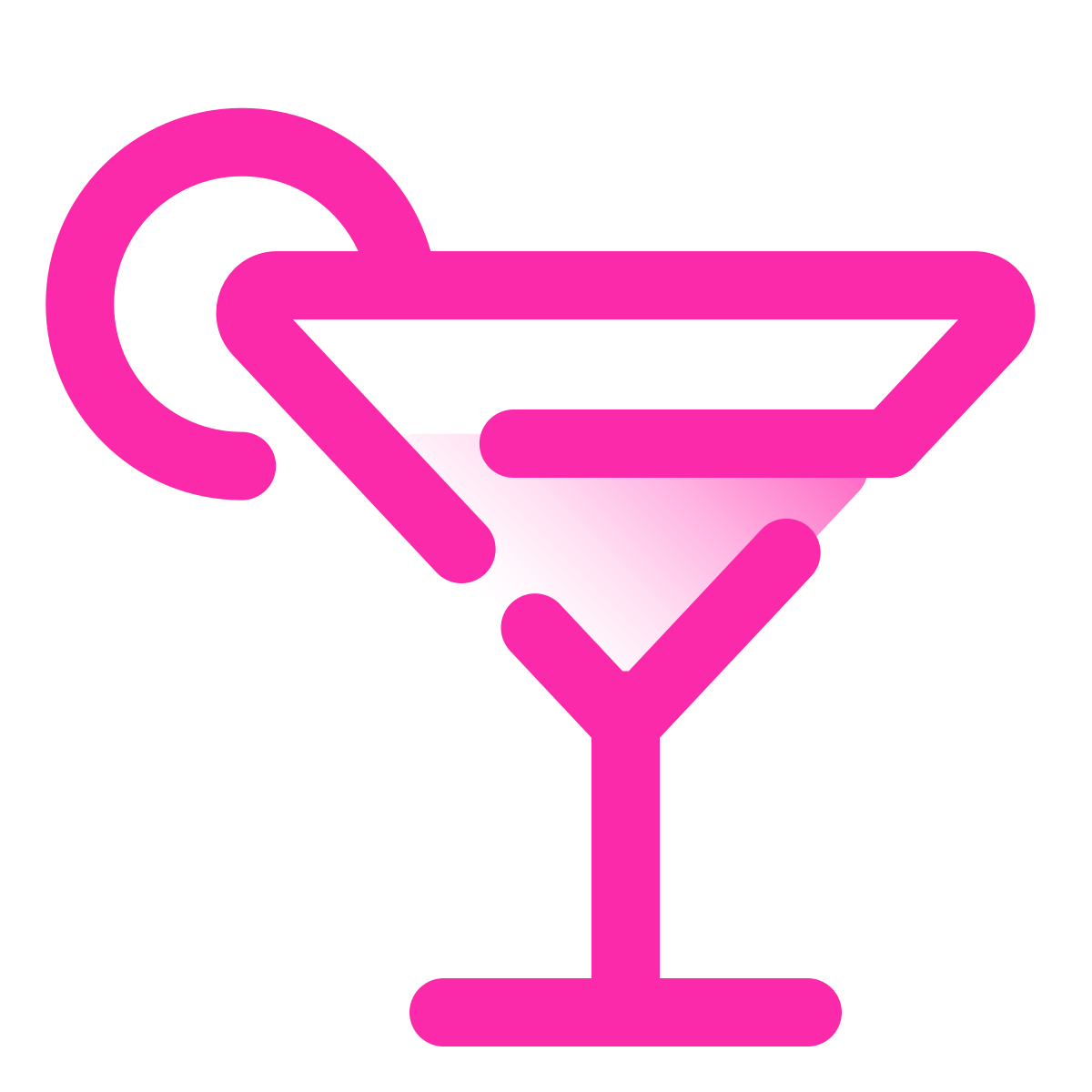 pulsar gradient style cocktail icon